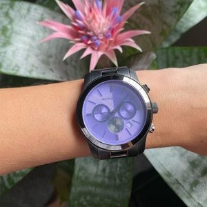 Michael Kors Oversized Gunmetal Watch MK-5954